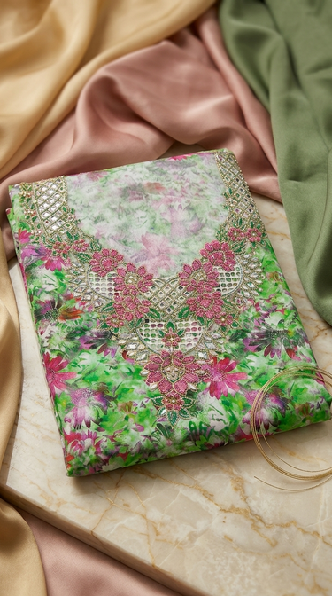 100% pure cotton fabric unsthing mukawar