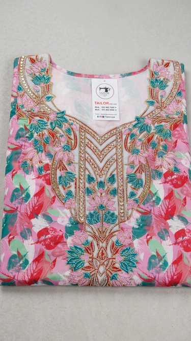 Mukawar fabric unsthing Italian silk