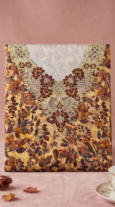 Italian silk fabric embroidery designs