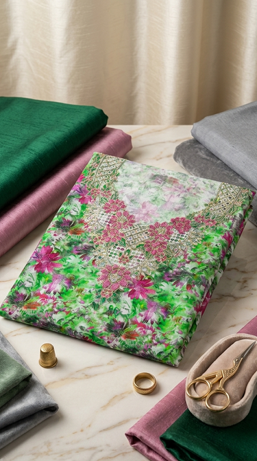 100% pure cotton fabric unsthing mukawar